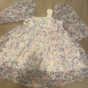 Storia pastel flower babydoll dress